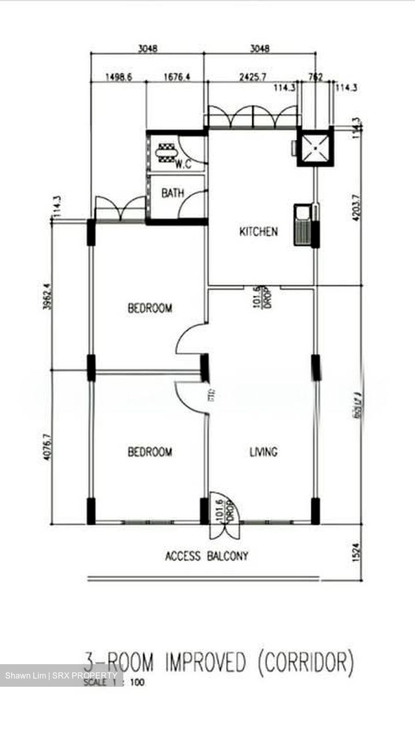 Blk 74 Bedok North Road (Bedok), HDB 3 Rooms #606404341